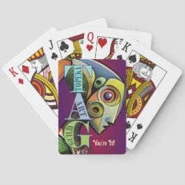 TAG Du är den .  Klassiska spelkort