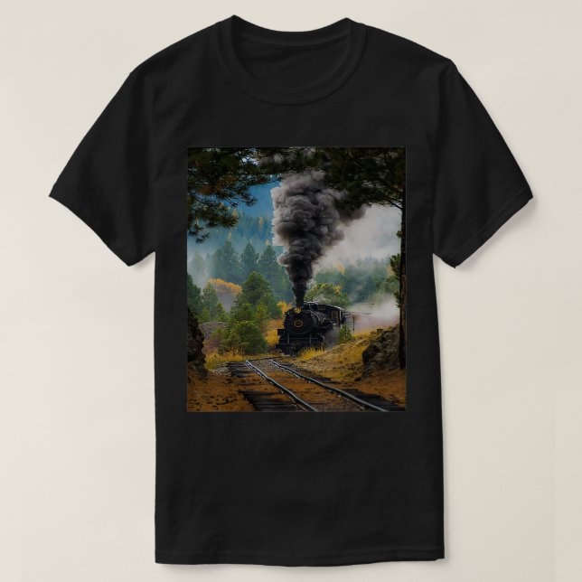 Tåg Engine T Shirt (Design framsida)