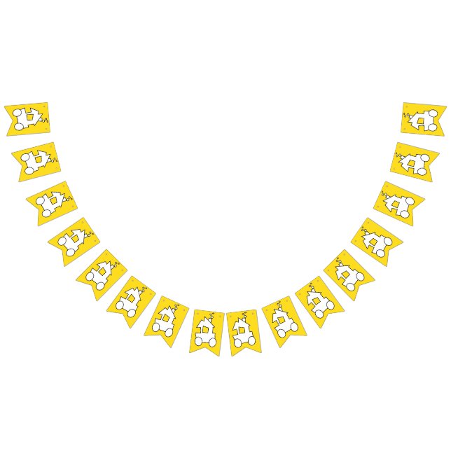 Tåg Födelsedagsfest Vimplar (Alla)