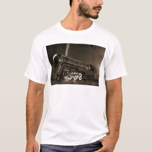 Tåg för art déco för New York centralvintage Tee Shirt