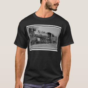 Tåg för motor för vintagejärnvägånga tee shirt