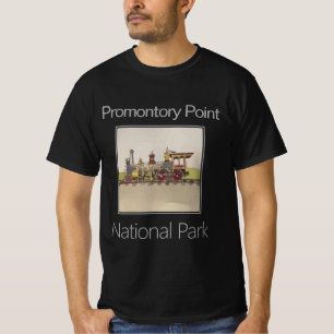 Tåg, Golden Spike, Promontory Point, Utah T Shirt