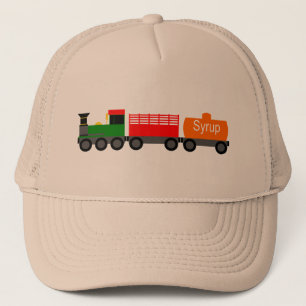 Tåg grönt truckerkeps