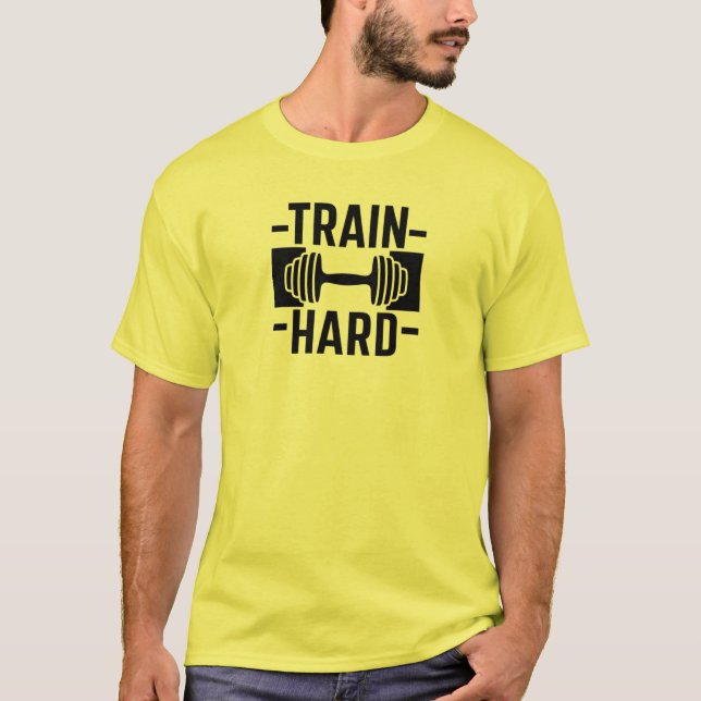 Tåg Hard Gym T-shirt (Framsida)