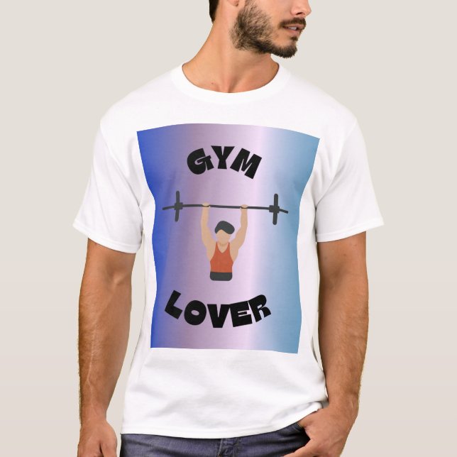 Tåg Hard, Hiss Heavy - Gym Älskare T-Shirt (Framsida)