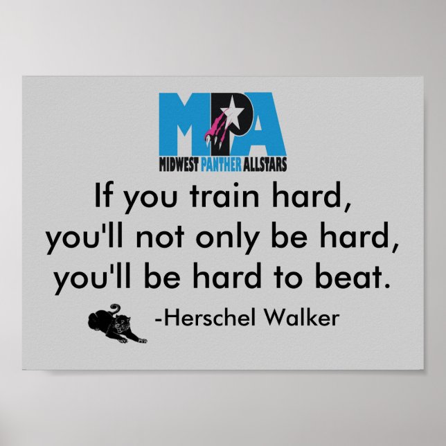 TÅG HARD POSTER (Framsidan)