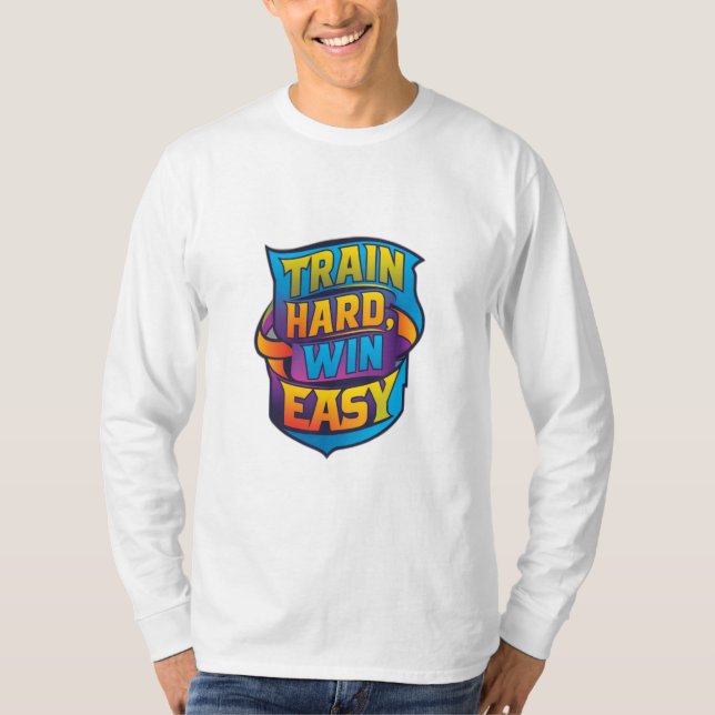 TÅG HARD WIN EASY T SHIRT (Framsida)