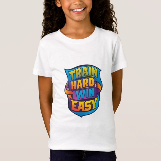 TÅG HARD WIN EASY T SHIRT (Framsida)