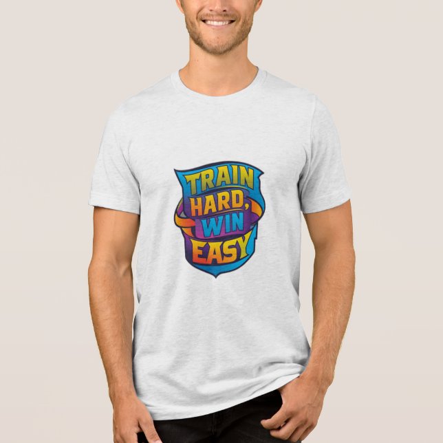 TÅG HARD WIN EASY T SHIRT (Framsida)