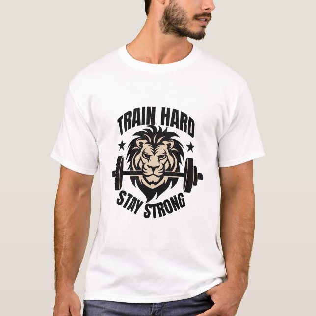 Tåg hårt t shirt (Framsida)