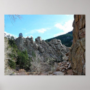 Tåg i Jefferson County, Colorado Poster