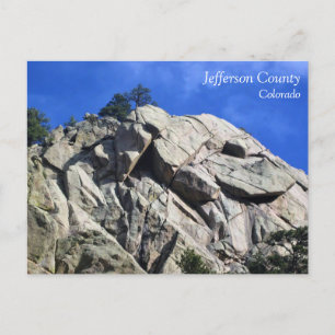 Tåg i Jefferson County, Colorado Vykort