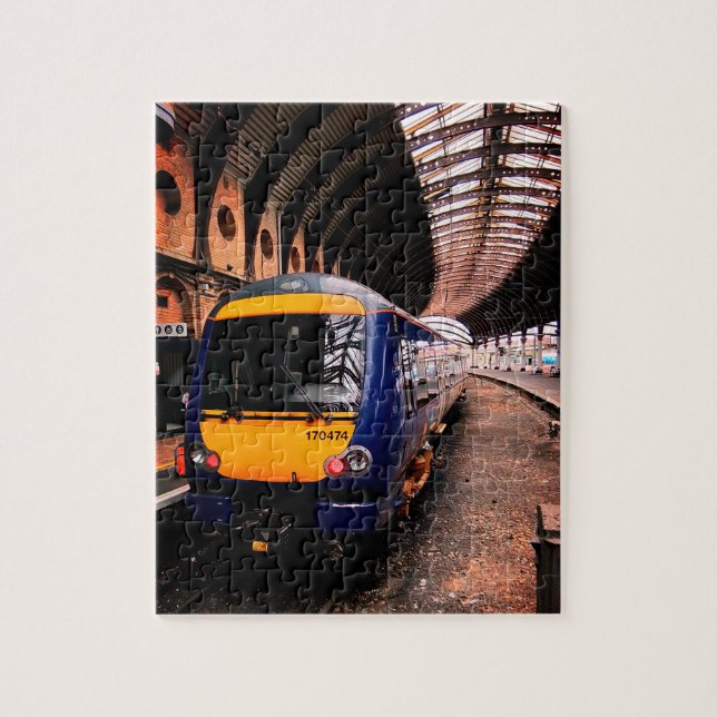 Tåg , i York Pussel (Vertikal)