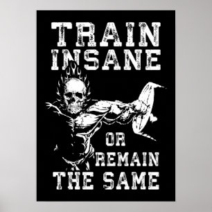Tåg Inš - Gym Workout Motivational Poster