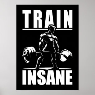 Tåg Inš - Motivational Gym, Workout Fitness Poster