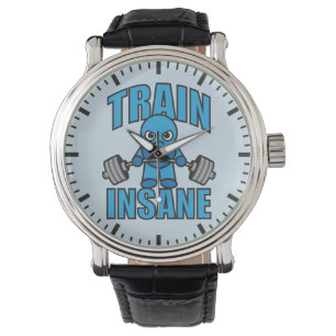 TÅG INSANE Kawaii Weightlifter Deadlift Workout Armbandsur