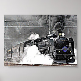 Tåg Japan Rail Poster