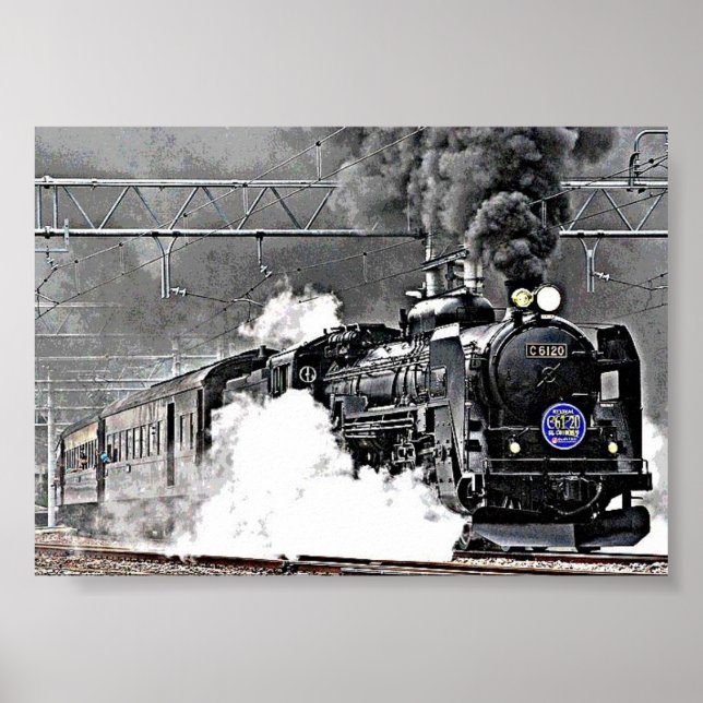 Tåg Japan Rail Poster (Framsidan)