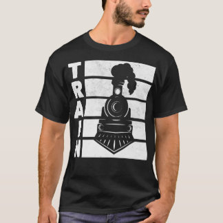Tåg järnvägar Tåg Spotters Tåg Älskare T Shirt