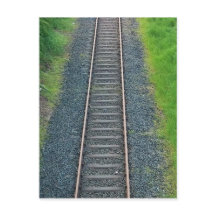 Tåg-järnvägen i natur, landskap