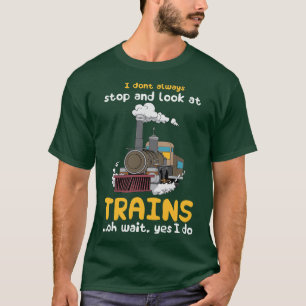 Tåg Järnvägen Tåg Älskare 2 T Shirt