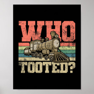 Tåg järnvägslok poster