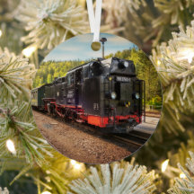 Tåg julprydnad