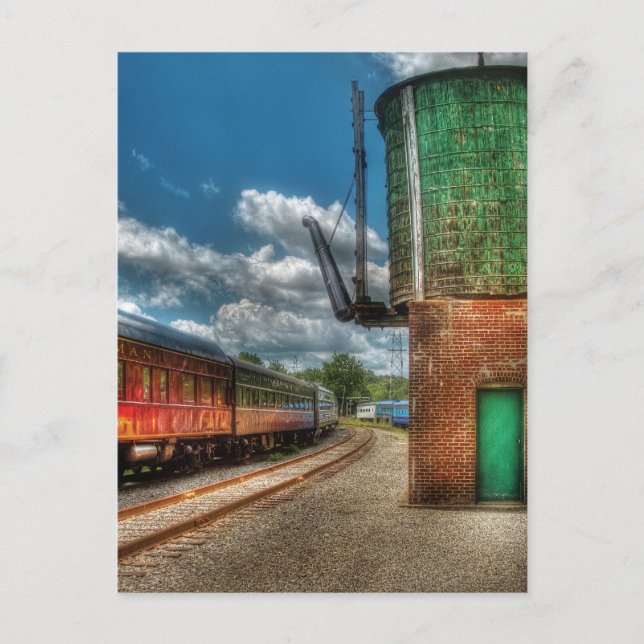 Tåg - KITCHI GAMMI - Pullman Vykort (Framsida)