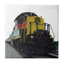 Tåg-lok på järnvägar