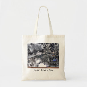 Tåg / Lokomotiv Totebag Tygkasse
