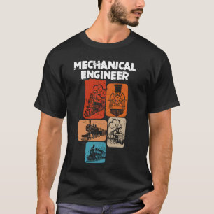 Tåg mekaniska Ingenjör-järnvägen Ingenjör jobb Ti T Shirt