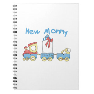 Tåg New Mamma Det är en pojkgåva Anteckningsbok