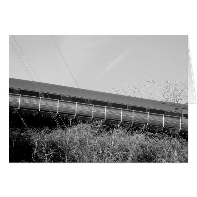 Tåg OBS Kort (Framsidan Horizontal)