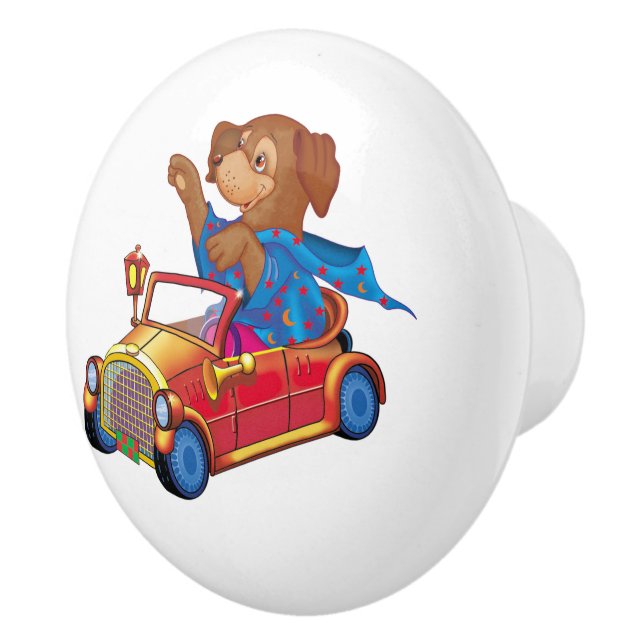 tåg och bil knopp (Höger)