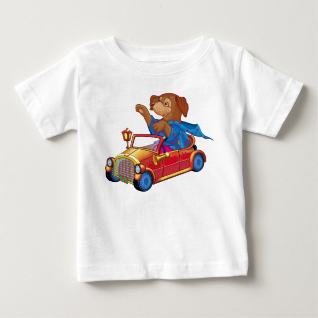 tåg och bil t shirt (Framsida)