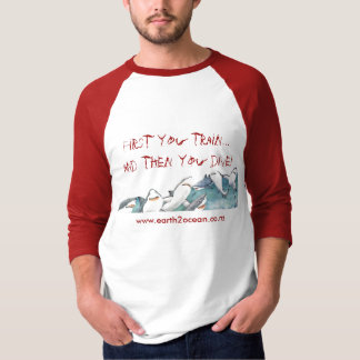 "Tåg- och dyk" utslagsplats Tee Shirt