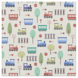 Tåg och järnväg tyg