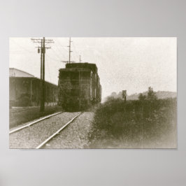 Tåg om järnvägstrafik: Retrolok Poster