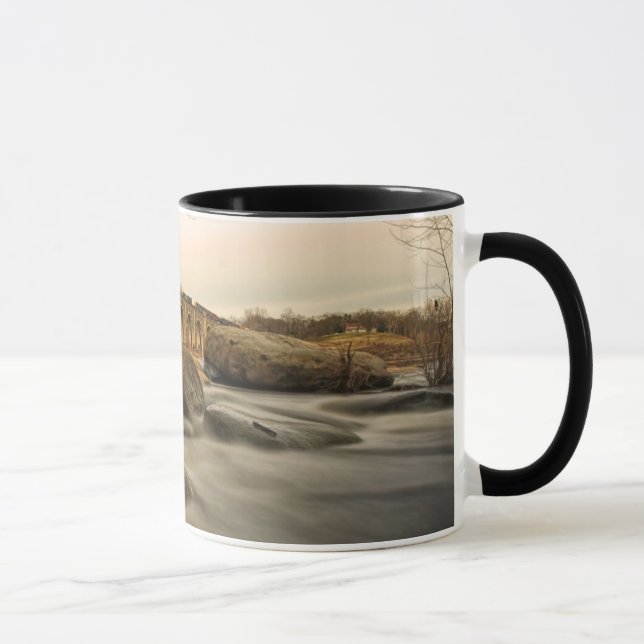 Tåg över James River Mugg (Höger)