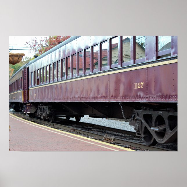 Tåg Photo Poster (Framsidan)