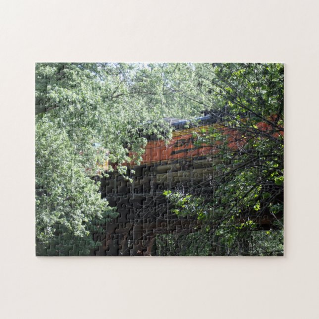 Tåg Pussel (Horisontell)