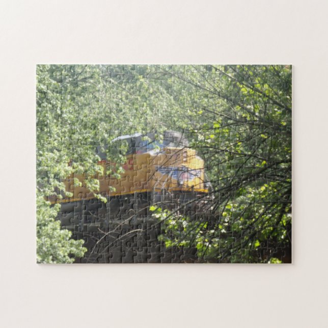 Tåg Pussel (Horisontell)