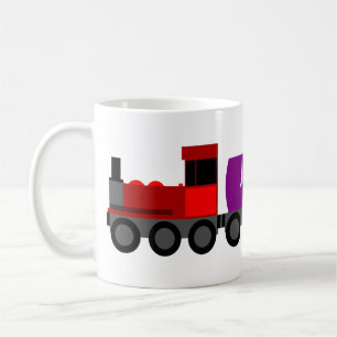 Tåg red kaffemugg