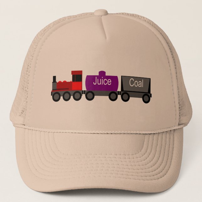 Tåg red truckerkeps (Framsida)