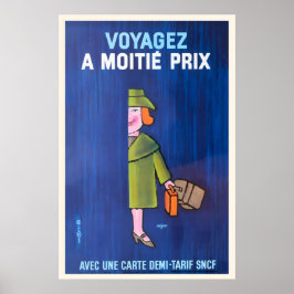 Tåg Resa Vintage Reklamaffisch Poster