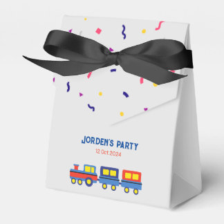 Tåg ride Anpassningsbar Presentaskar