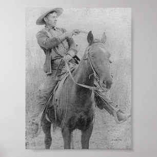 Tåg Robber Will "Dixon" Roberts Poster