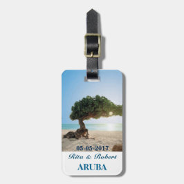 Tag-samling för resgodsbagage/Divi Träd Aruba Bagagebricka