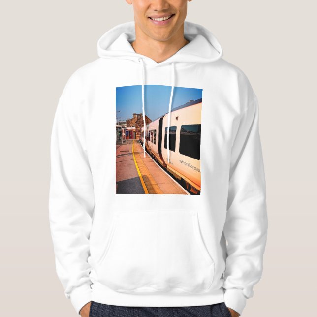 Tåg sida hoodie (Framsida)