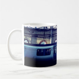 Tåg sida kaffemugg